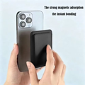 2-in-1 Magnetic Card Holder Stand Leather Foldable Wallet Phone Bracket For Magsafe iPhone 12-17 Pro Max Card Storage Daily Use