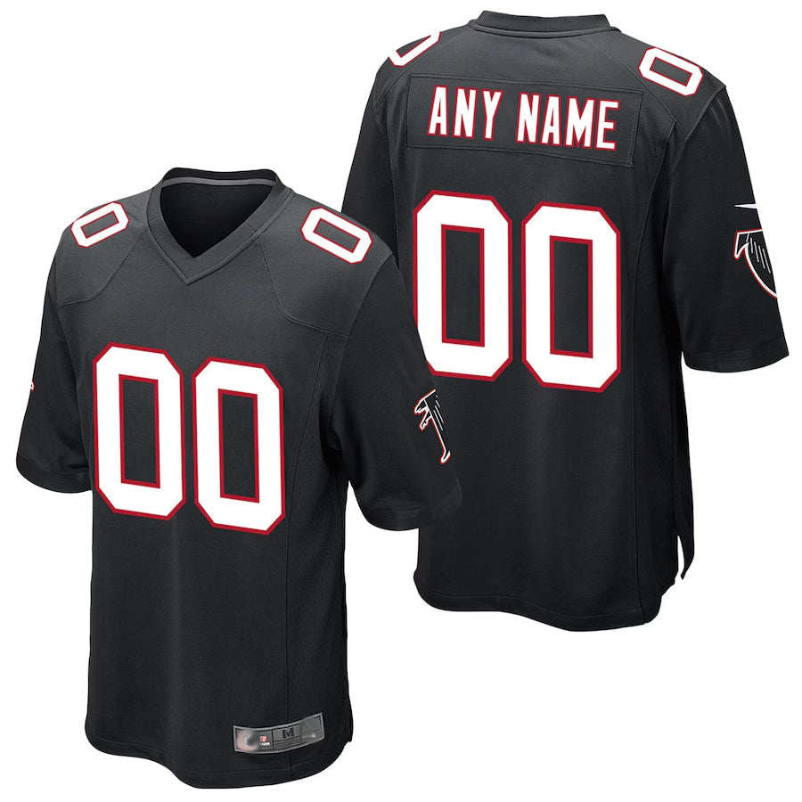 My Store Custom A.Falcons Black Alternate Game Stitched Jerseys