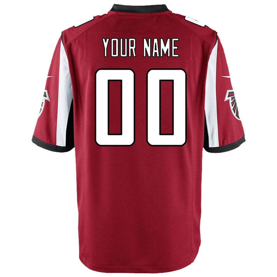 My Store Custom A.Falcons Red Game Stitched Jerseys