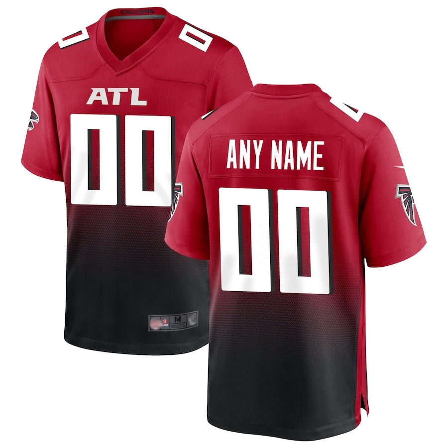 My Store Custom A.Falcons Red Replica Home Game Stitched Jerseys