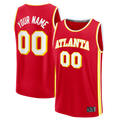 My Store Custom A.Hawks Red Fast Break Jerseys - Icon Edition