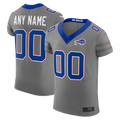 My Store Custom B.Bills Gray Nickel City Vapor F.U.S.E. Custom Elite Stitched Jerseys