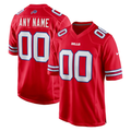 My Store Custom B.Bills Red Alternate Game Stitched Jerseys