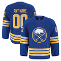 My Store Custom B.Sabres Royal Home Authentic Pro Stitched Jerseys
