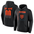My Store Custom C.Bears Black Home Field Pop Personalized Name Number Hoodie Stitched Jerseys