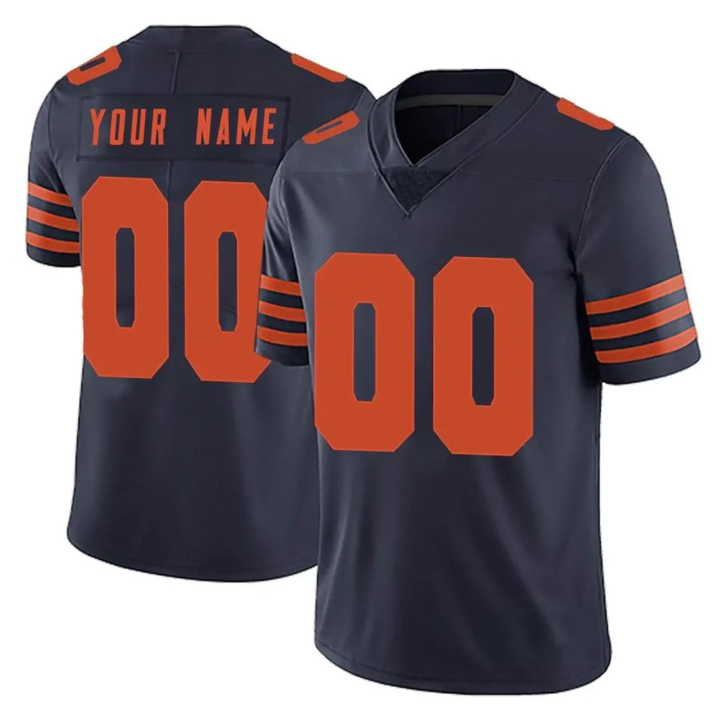 My Store Custom C.Bears Navy Blue Alternate Vapor Untouchable Limited Any Name & Numbers Stitched Jerseys