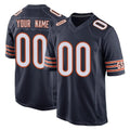 My Store Custom C.Bears Navy Home Game Any Name & Numbers Stitched Jerseys