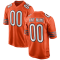 My Store Custom C.Bears Orange Alternate Custom Game Stitched Jerseys