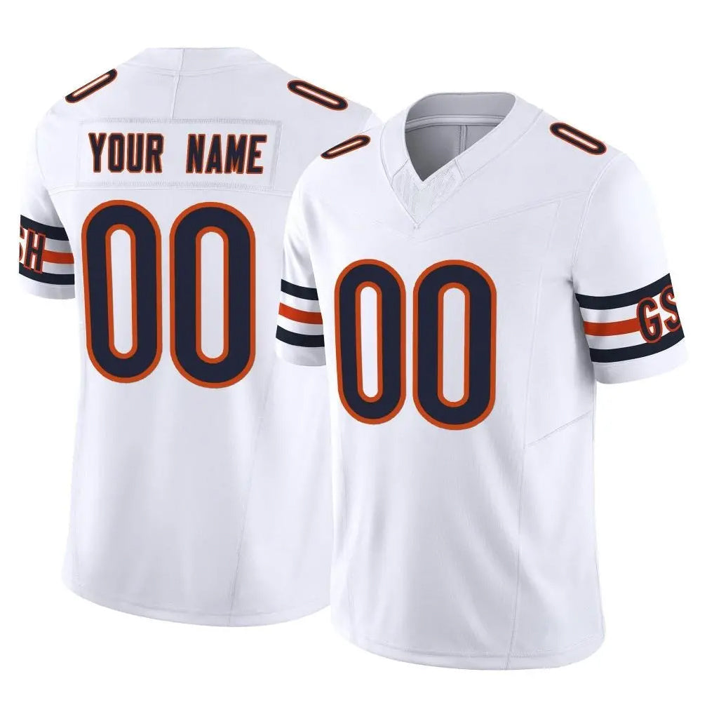 My Store Custom C.Bears White Vapor F.U.S.E. Limited Home Game Any Name & Numbers Stitched Jerseys