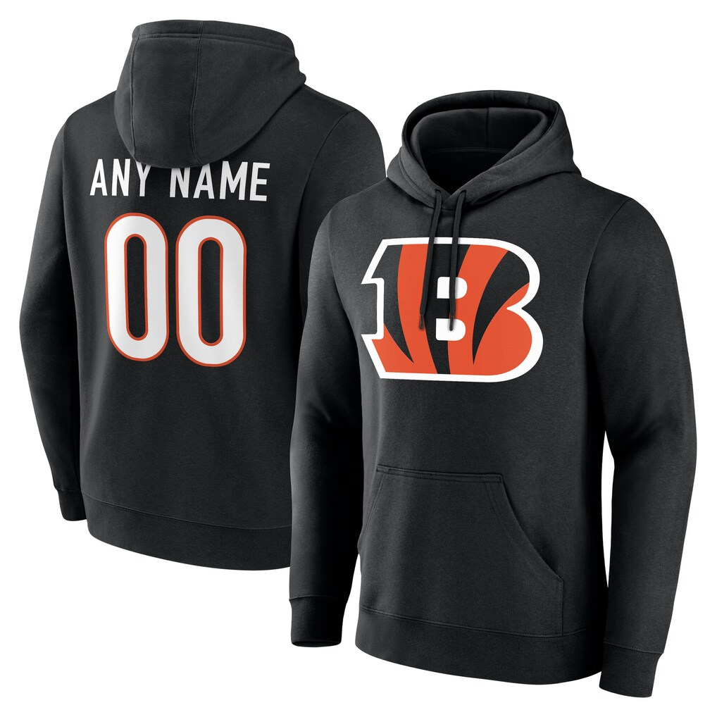 My Store Custom C.Bengals Black Big & Tall Team Authentic Custom Hoodie Stitched Jerseys