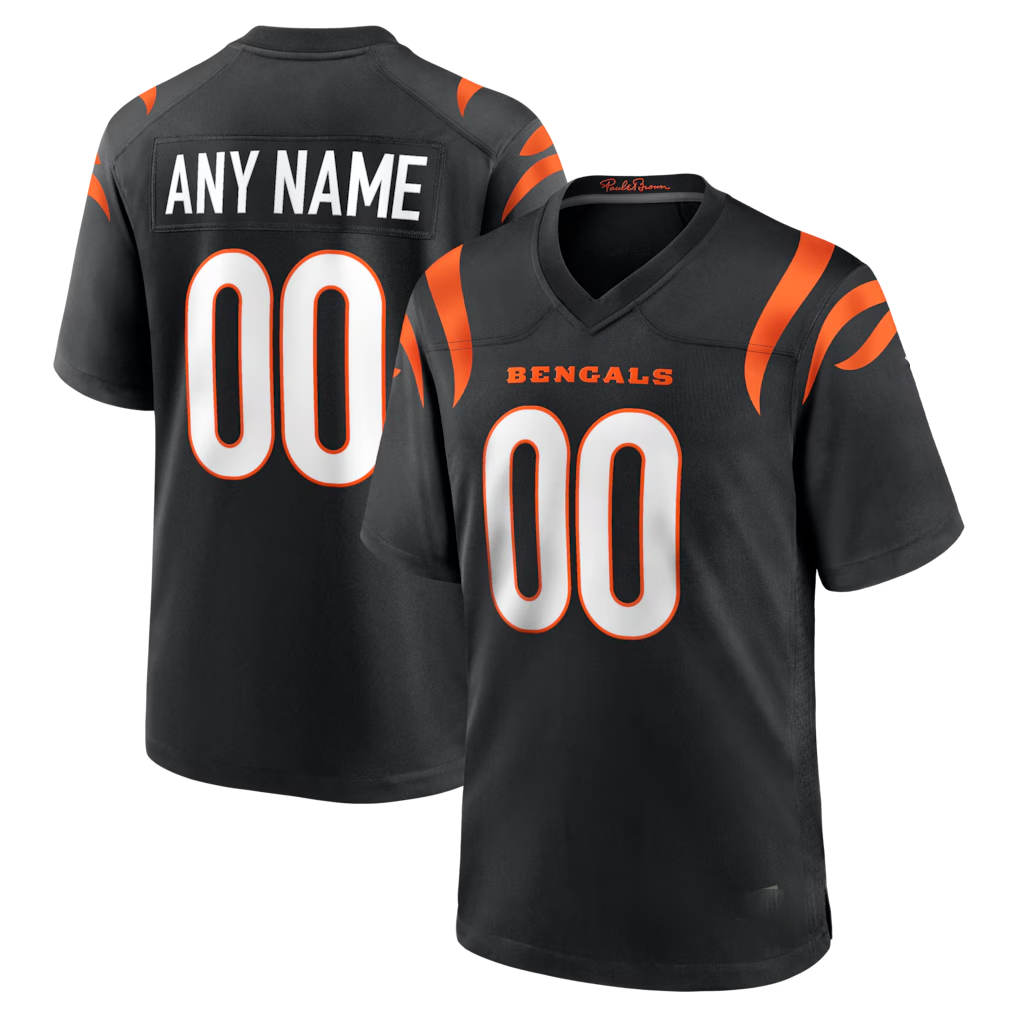 My Store Custom C.Bengals Black Game Stitched Jerseys