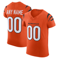 My Store Custom C.Bengals Orange Alternate Vapor F.U.S.E. Elite Stitched Jerseys
