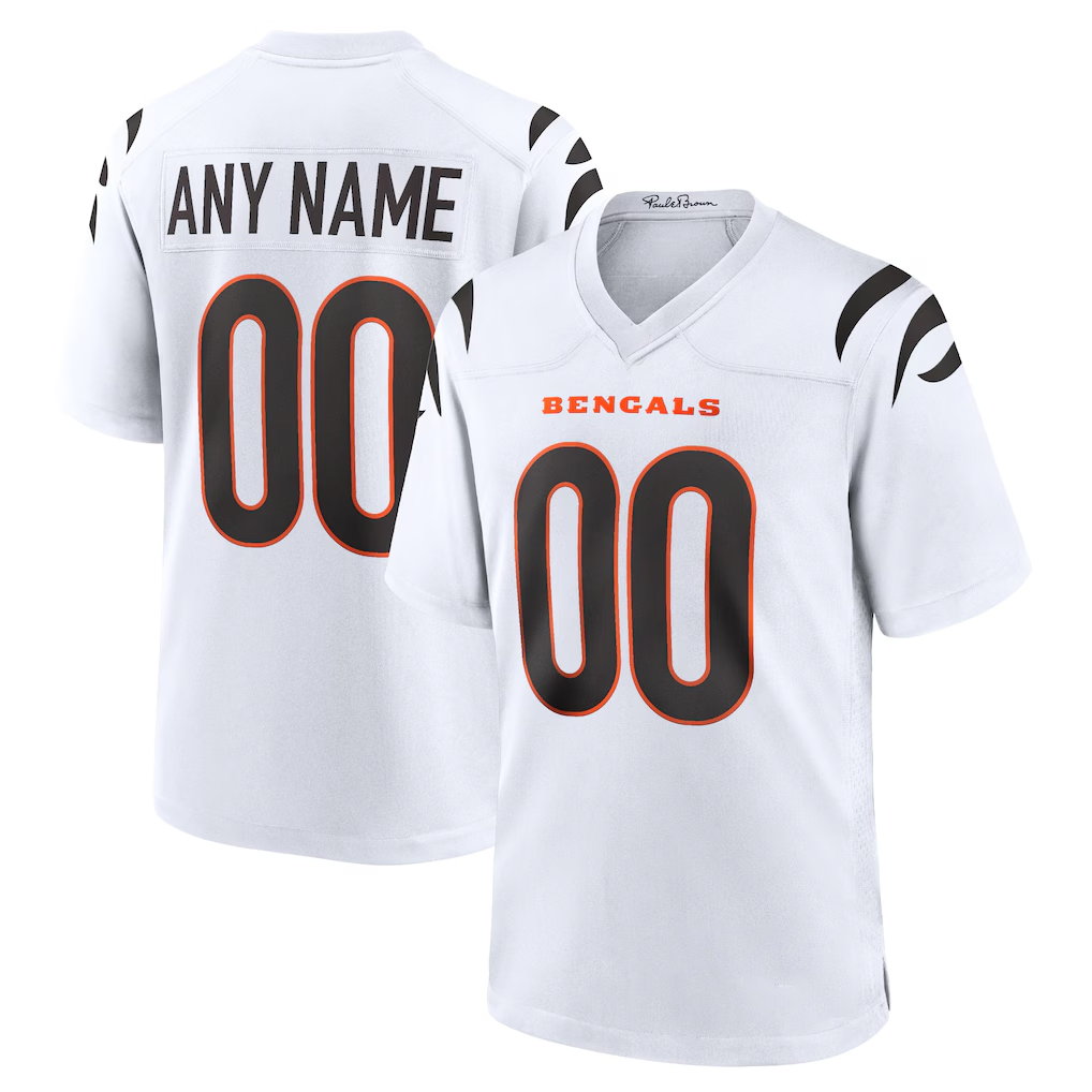 My Store Custom C.Bengals White Game Stitched Jerseys