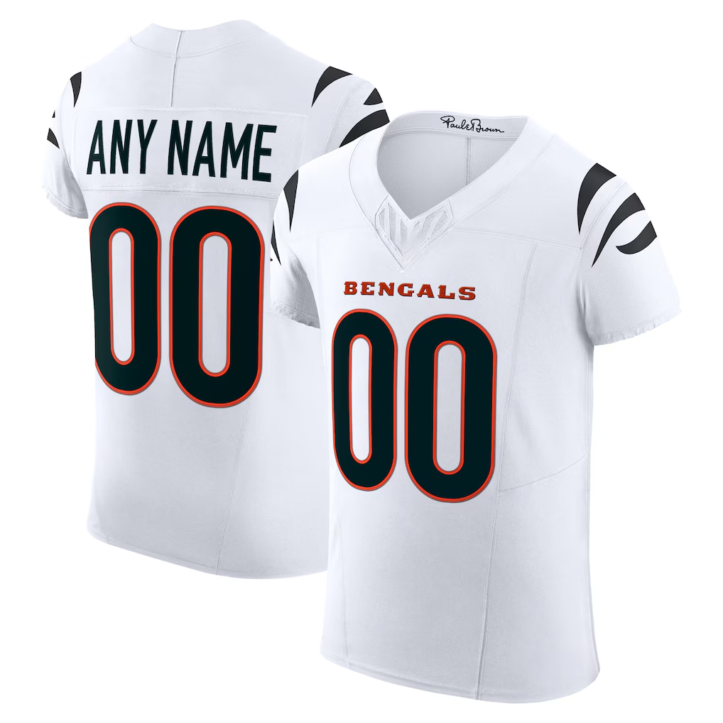My Store Custom C.Bengals White Vapor F.U.S.E. Elite Stitched Jerseys