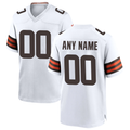 My Store Custom C.Browns White Game Stitched Jerseys