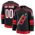My Store Custom C.Hurricanes Black Home Premium Stitched Jerseys