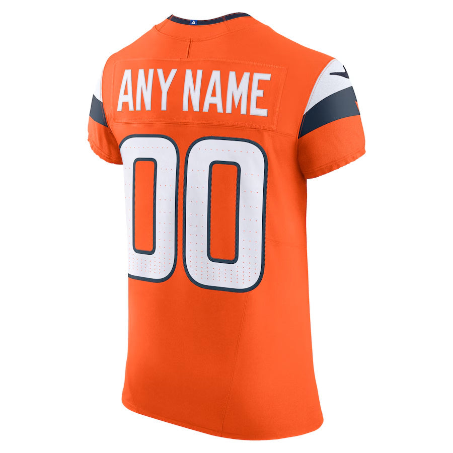 My Store Custom D.Broncos Orange Vapor F.U.S.E. Elite Stitched Jerseys