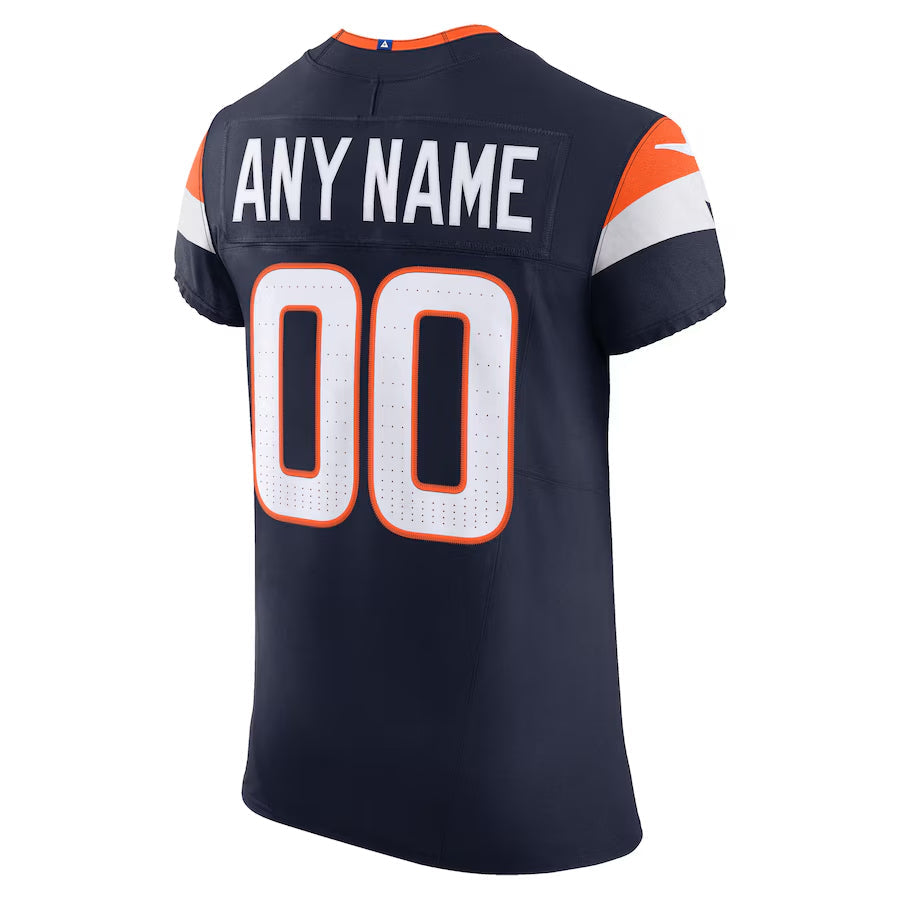 My Store Custom D.Broncos Vapor F.U.S.E. Elite Navy Stitched Jerseys