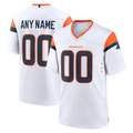 My Store Custom D.Broncos White Game Stitched Jerseys