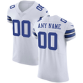 My Store Custom D.Cowboys White Vapor Untouchable Elite Stitched Jerseys