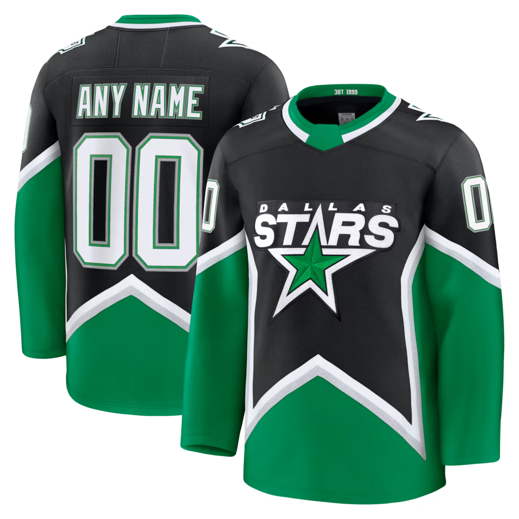 My Store Custom D.Stars Black Alternate Premium Jerseys
