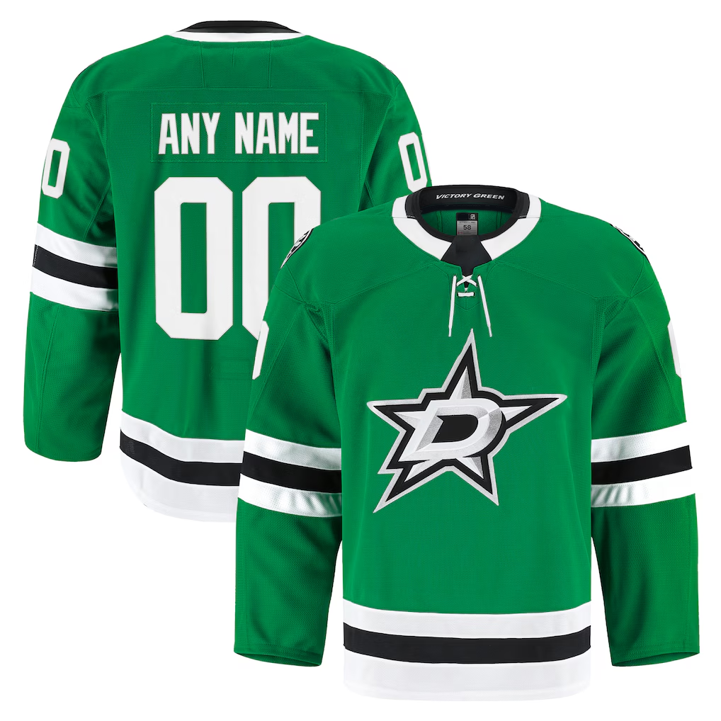 My Store Custom D.Stars Kelly Green Home Authentic Pro Jerseys