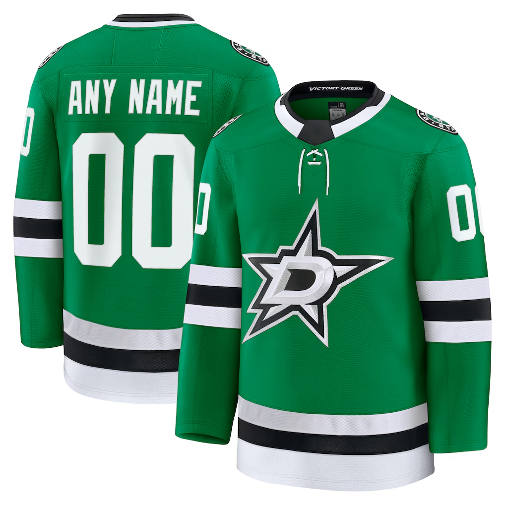 My Store Custom D.Stars Kelly Green Home Premium Jerseys