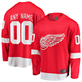 My Store Custom DR.Wings Red Home Breakaway Jerseys