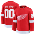 My Store Custom DR.Wings Red Home Premium Jerseys