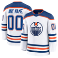 My Store Custom E.Oilers White Away Premium Jerseys