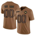 My Store Custom GB.Packers Brown Salute To Service Limited Stitched Jerseys