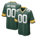 My Store Custom GB.Packers Green Home Game Stitched Jerseys