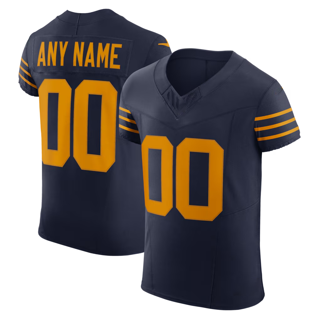 My Store Custom GB.Packers Navy Alternate Vapor F.U.S.E. Elite Stitched Jerseys