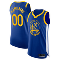 My Store Custom GS.Warriors Blue 202021 Authentic Jerseys - Icon Edition