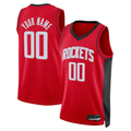 My Store Custom H.Rockets Red Swingman Stitched Jerseys - Icon Edition