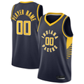 My Store Custom I.Pacers Navy Swingman Jerseys - Icon Edition