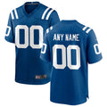 My Store Custom IN.Colts Royal Replica Home Game Stitched Jerseys