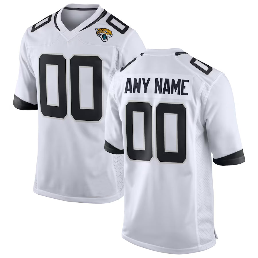 My Store Custom J.Jaguars White Home Game Stitched Jerseys