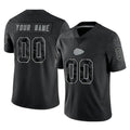 My Store Custom KC.Chiefs Black Limited Reflective Game Any Name & Numbers Stitched Jerseys