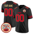My Store Custom KC.Chiefs Black Limited Vapor F.U.S.E. Home Game Any Name & Numbers Stitched Jerseys