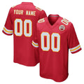 My Store Custom KC.Chiefs Red Home Game Any Name & Numbers Stitched Jerseys