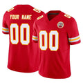 My Store Custom KC.Chiefs Red Limited Vapor F.U.S.E. Home Game Any Name & Numbers Stitched Jerseys