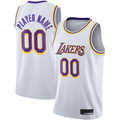 My Store Custom LA.Lakers White 202021 Swingman Stitched Jerseys - Association Edition
