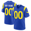 My Store Custom LA.Rams Royal Game Stitched Jerseys