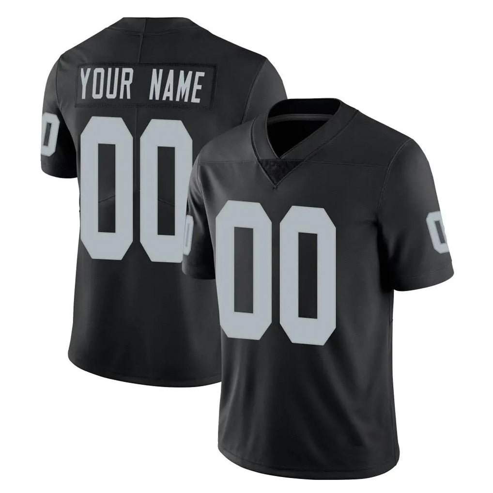 My Store Custom LV.Raiders Black Limited Vapor Untouchable Home Game Any Name & Numbers Stitched Jerseys