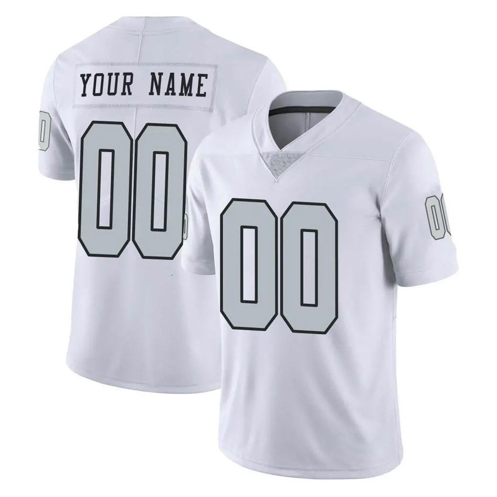 My Store Custom LV.Raiders White Limited Color Rush Home Game Any Name & Numbers Stitched Jerseys
