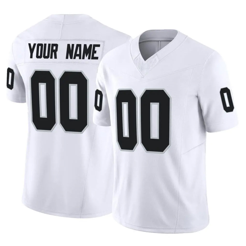 My Store Custom LV.Raiders White Limited Vapor F.U.S.E. Home Game Any Name & Numbers Stitched Jerseys