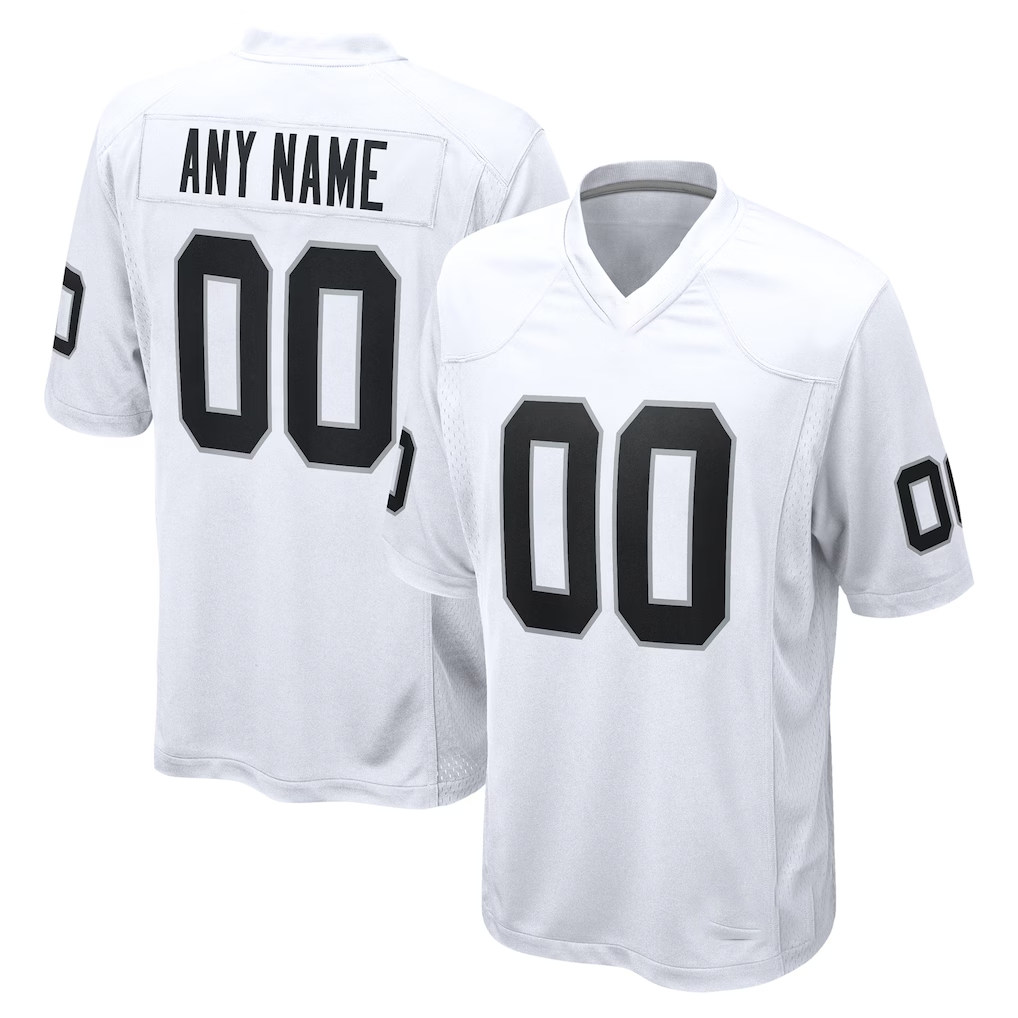 My Store Custom LV.Raiders White Team Stitched Jerseys
