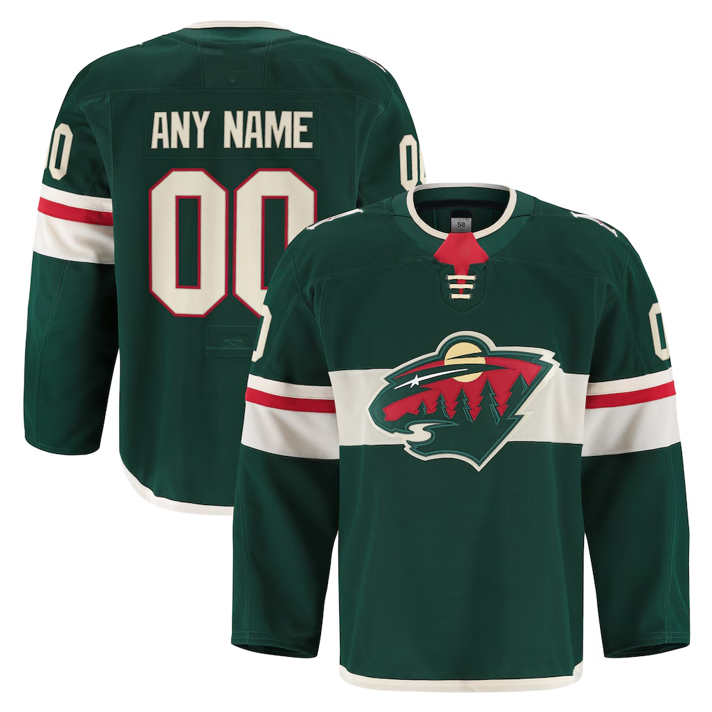 My Store Custom M.Wild Green Home Authentic Pro Jerseys