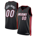 My Store Custom M.Heat Black Swingman Jerseys - Icon Edition